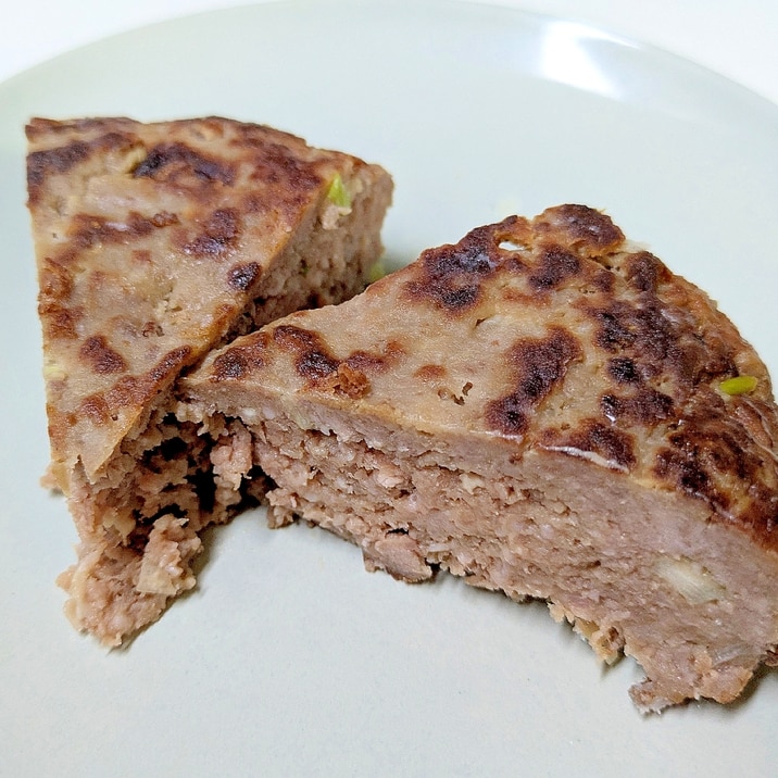 合挽き肉の簡単ハンバーグもどき